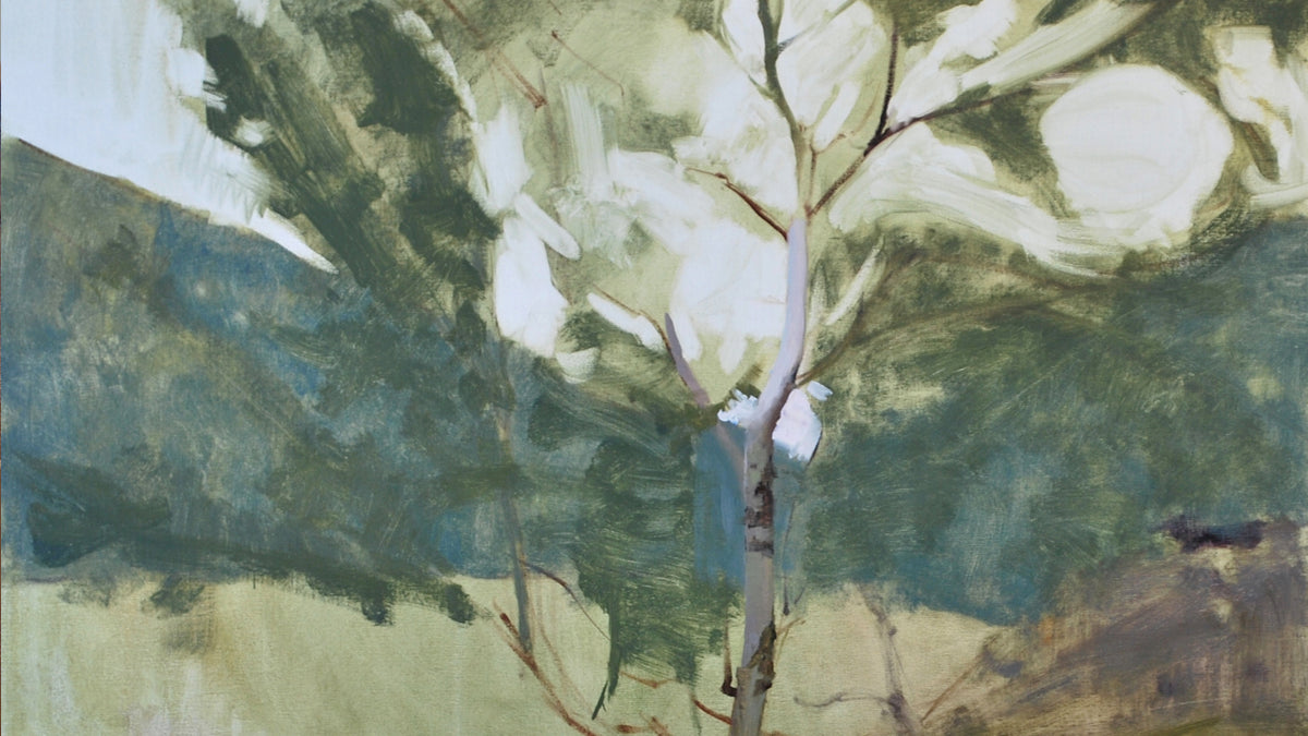 An oil painting – in five stages