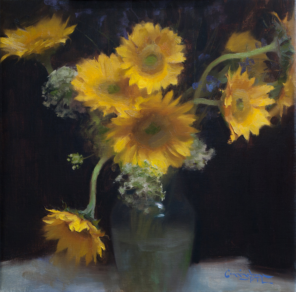 "Judy's Sunflowers" Fine Art Print