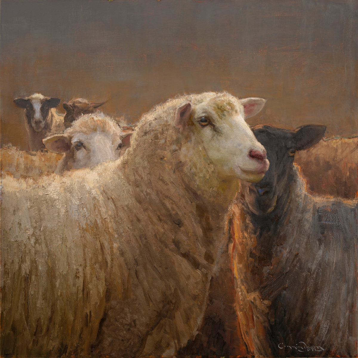 Penelope and Company, 36x36 inches
