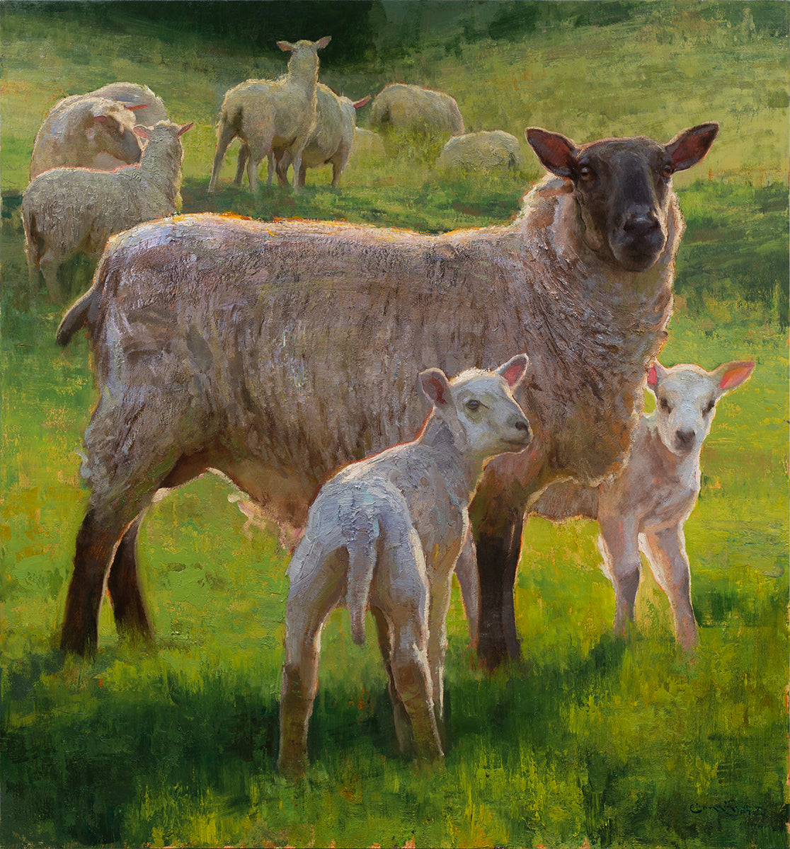 "Shady Green Pastures" Limited Edition Print